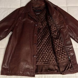 Men’s Vintage Leather Coat